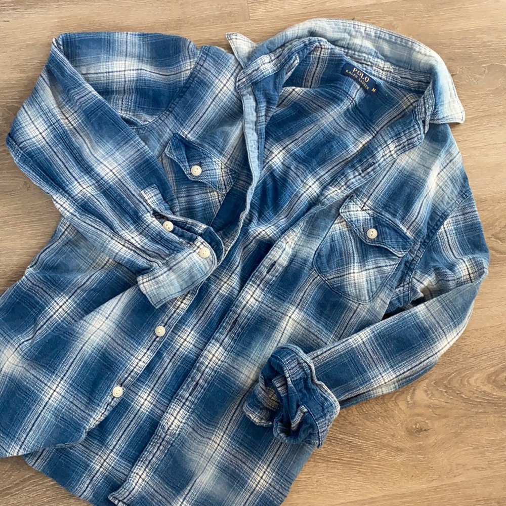 Ralph Lauren oversized flannel